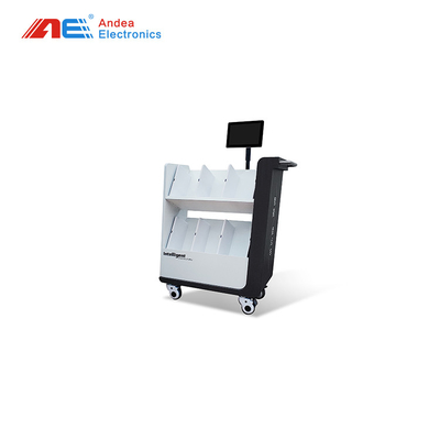 Mobile Inventory Trolly Library RFID Reader Smart Book Management Device