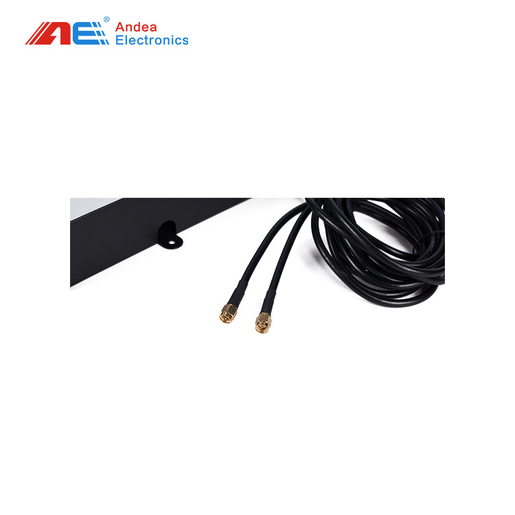 13.56 MHz Long Range Card Reader RFID Antenna Desktop Metal Shiled  For Restaurant Billing