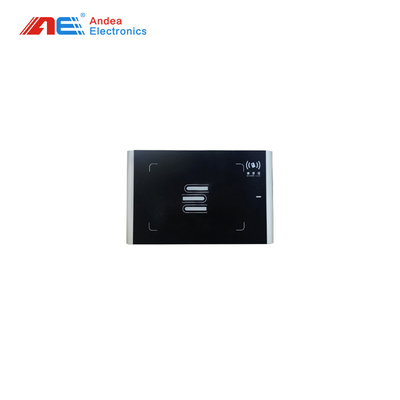 การป้องกันโลหะหลายแท็ก RFID Desktop UHF Reader อินเทอร์เฟซ USB พร้อมโมดูลตัวอ่านบัตรประจำตัวประชาชน