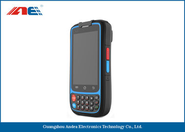 เครื่องอ่าน RFID แบบใช้มือถือระดับกลาง HF PDA สำหรับการจัดการคลังสินค้าระบบ Android 7.0