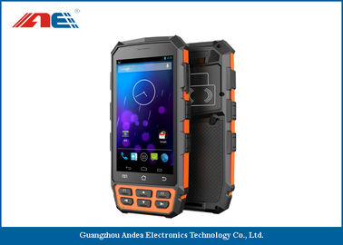 ISO15693 เครื่องอ่านและเขียน PDA RFID แบบใช้มือถือ RAM 1G ROM 8G RF กำลัง 0.25 - 1..5W