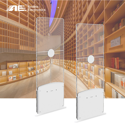 HF Reader Gate Access Control ห้องสมุดหนังสือป้องกันการโจรกรรม EAS Alarm System 13.56MHz HF RFID Gate Reader
