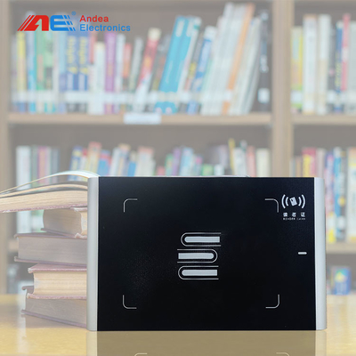 เครื่องอ่าน RFID PAD ป้องกันโลหะ RFID USB Reader Writer สำหรับ 13.56MHz HF ISO15693 Librarian Workstation